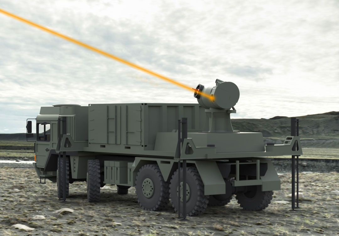 Vehicle-based applications for laser weapons
