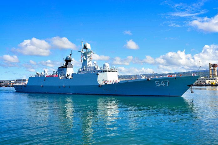 Jiangkai II frigate Linyi