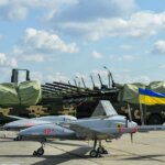 Ukraine’s Unmanned Air War Ukraine TB2 UAVs have successfully destroyed Russian military vehicles including a tank and surface-to-air missile systems. (Ukraine MoD)