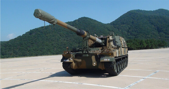 Self-Propelled K9 Thunder howitzer