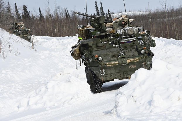 Last US Army Stryker’s Leave Alaska - Armada International