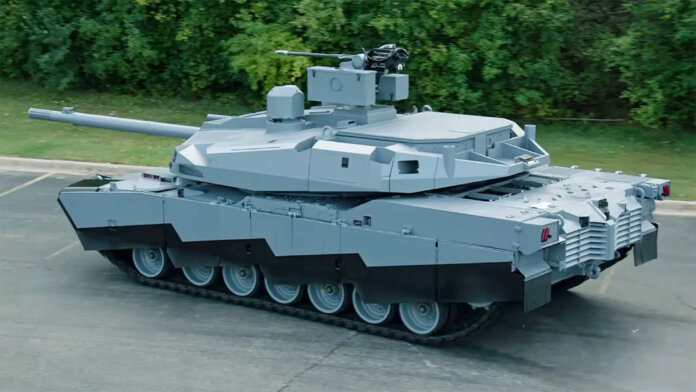 The AbramsX main battle tank.