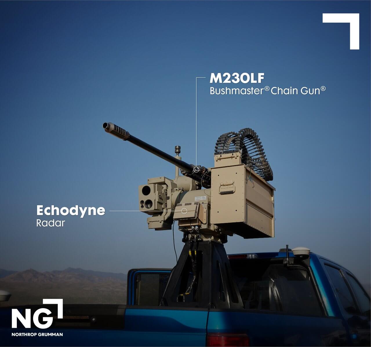 The Echodyne EchoGuard MESA 3D radar array