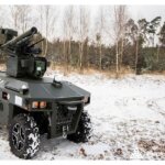 Polish Unmanned Ground Combat Vehicles Deput Perun UGV 4X4 w Perit ATGM ZMT