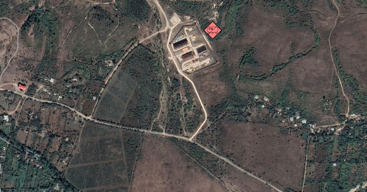 Suspected FSB site at Adzvistavi used for COMINT collection 