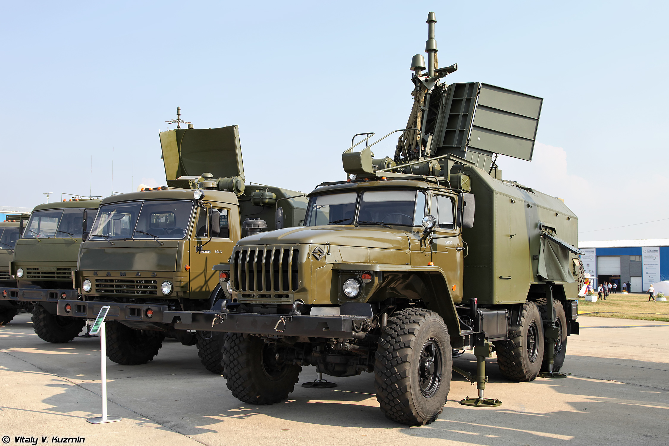1L222 Avtobaza system in Russian Army service 