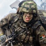New Radios for Ireland Irish Army Soldier