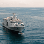 First sea trials for the Oostende, the first mine countermeasures vessel in the Belgian-Dutch rMCM programme